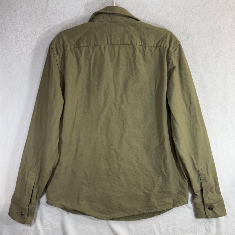 LL Bean x Noah Kahan M Olive Chamois Cloth Shirt Collab Rustic Camp Hiking Indie - Picture 4 of 8